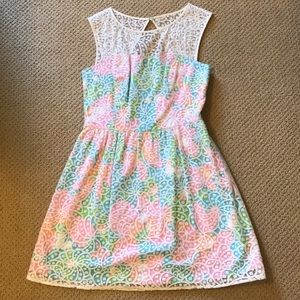 Lilly Pulitzer lace dress